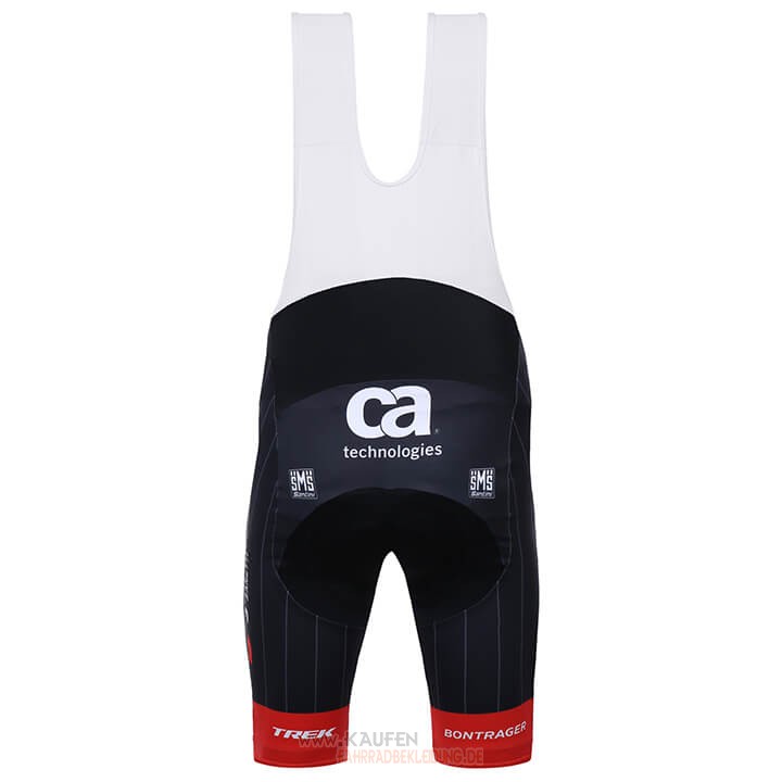 Trek Segafredo Langarmtrikot 2018 und Lange Tragerhose Tour de France Wei Rot